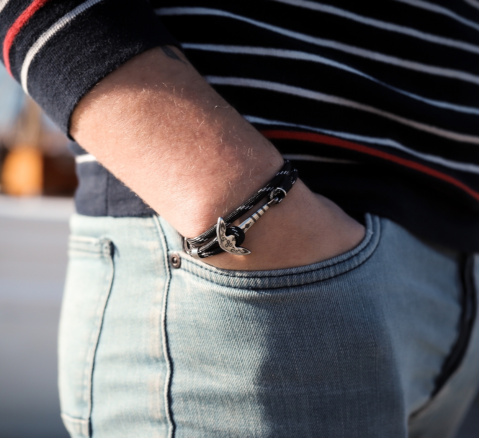 bracelet corde bretagne