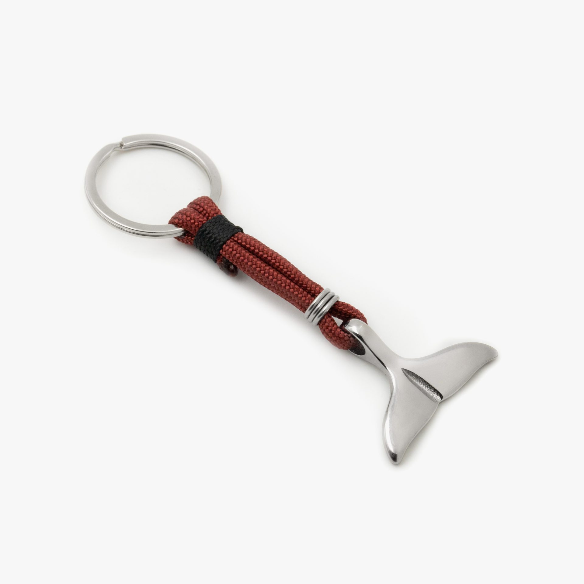 Porte clés baleine rouge packshot